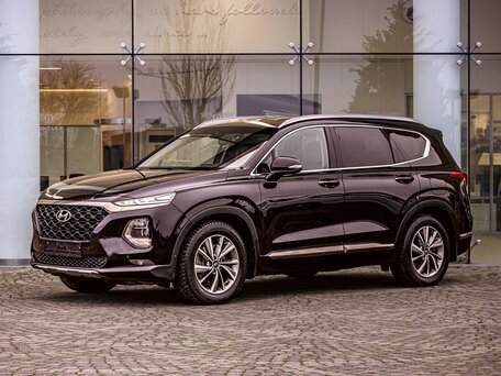 2020 Hyundai Santa Fe IV, чёрный, 2895000 рублей, вид 1