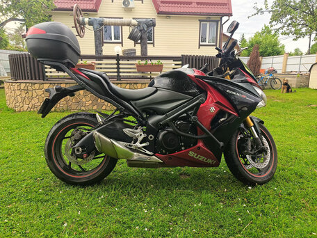 2015 Suzuki GSX-S 1000 F, красный, 650000 рублей, вид 1