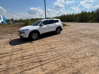 2021 Hyundai Santa Fe IV Рестайлинг, белый, 3650000 рублей, вид 1