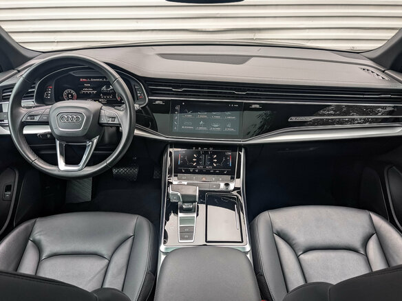 2023 Audi Q7 45 TFSI II (4M) Рестайлинг, чёрный, 7550000 рублей - вид 13
