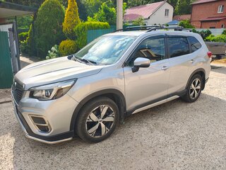 2019 Subaru Forester V, серебристый, 3100000 рублей, вид 3