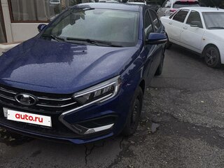 2025 Lada (ВАЗ) Vesta I Рестайлинг (NG), синий, 1500000 рублей, вид 2