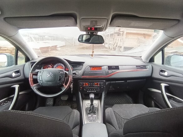 2012 Citroen C5 II, чёрный, 420000 рублей - вид 11