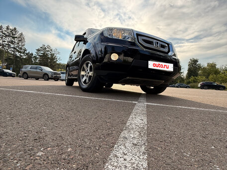 2008 Honda Pilot II, чёрный, 1900000 рублей, вид 3