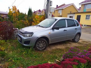 2013 Lada (ВАЗ) Kalina II, голубой, 290000 рублей, вид 1
