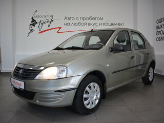 2011 Renault Logan I Рестайлинг, бежевый, 489000 рублей, вид 1