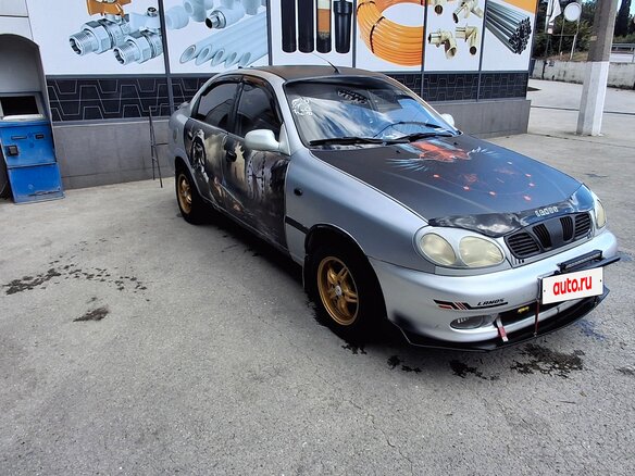 2007 Daewoo Lanos, серый, 300000 рублей - вид 2