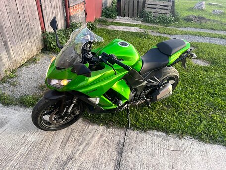 2014 Kawasaki Z 1000SX, зелёный, 770000 рублей, вид 2