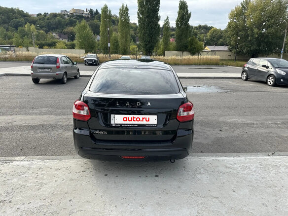 2024 Lada (ВАЗ) Granta I Рестайлинг, чёрный, 900000 рублей - вид 3