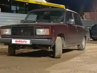 2010 Lada (ВАЗ) 2107, пурпурный, 200000 рублей, вид 1