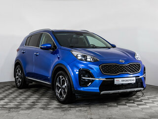 2019 Kia Sportage IV Рестайлинг, синий, 1999000 рублей, вид 3