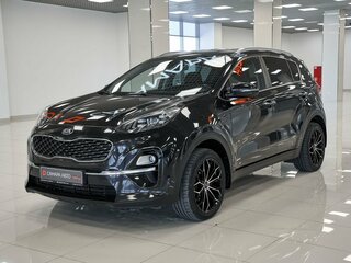 2020 Kia Sportage IV Рестайлинг, чёрный, 1965000 рублей, вид 2