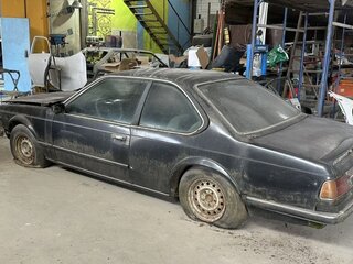 1985 BMW 6 серии 635i I (E24), чёрный, 1600000 рублей, вид 1