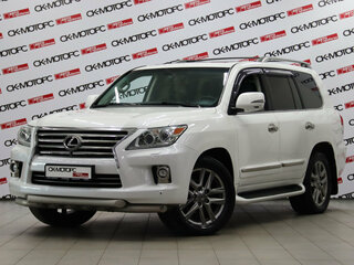 2013 Lexus LX 570 III Рестайлинг, белый, 4375750 рублей, вид 1