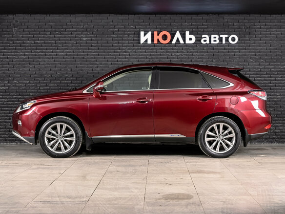 2014 Lexus RX 450h III Рестайлинг, красный, 2300000 рублей - вид 7
