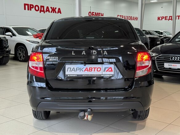 2023 Lada (ВАЗ) Granta I Рестайлинг, чёрный, 850000 рублей - вид 5