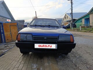 2002 Lada (ВАЗ) 21099, синий, 100000 рублей, вид 3