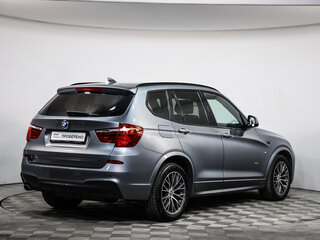2017 BMW X3 20i xDrive II (F25) Рестайлинг, серый, 1989777 рублей, вид 5