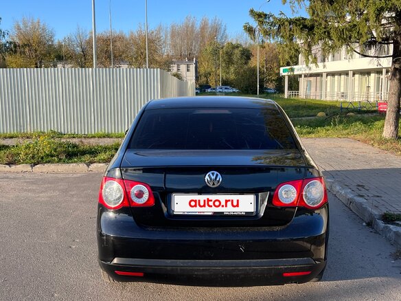 2008 Volkswagen Jetta V, чёрный - вид 6