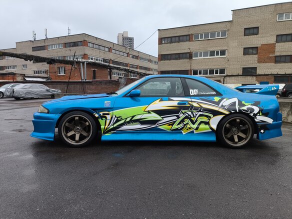 1995 Спортивные авто и реплики Дрифт-кар, синий, 980000 рублей - вид 3