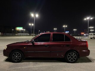 2007 Hyundai Accent ТагАЗ II, красный, 500000 рублей, вид 1