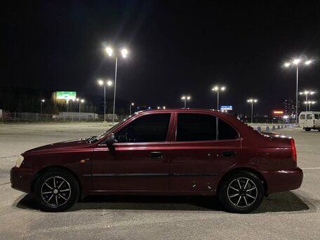 2007 Hyundai Accent ТагАЗ II, красный, 500000 рублей, вид 1