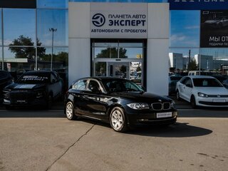 2011 BMW 1 серии 116i I (E81/E82/E87/E88) Рестайлинг, чёрный, 998000 рублей, вид 1