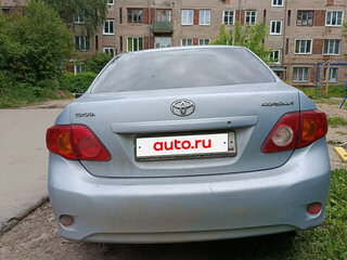 2008 Toyota Corolla X (E140, E150), голубой, 650000 рублей, вид 4