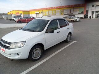 2013 Lada (ВАЗ) Granta I, белый, 379000 рублей, вид 2