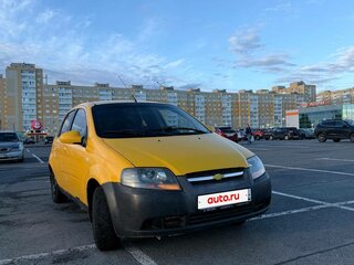 2006 Chevrolet Aveo I, жёлтый, 145000 рублей, вид 4