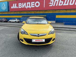 2013 Opel Astra GTC J Рестайлинг, жёлтый, 590000 рублей, вид 2