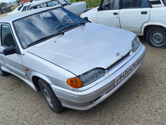 2007 Lada (ВАЗ) 2114, серебристый, 130000 рублей - вид 1