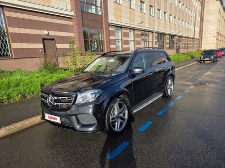 2018 Mercedes-Benz GLS 350 d I (X166), чёрный, 5500000 рублей, вид 1