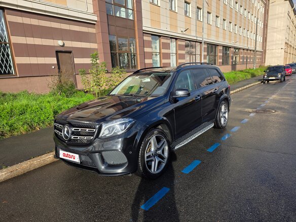 2018 Mercedes-Benz GLS 350 d I (X166), чёрный, 5500000 рублей