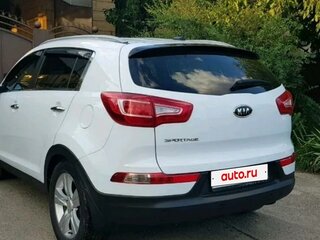 2012 Kia Sportage III, белый, 1199000 рублей, вид 3