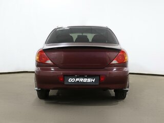 2007 Kia Spectra I Рестайлинг 2, красный, 299000 рублей, вид 4