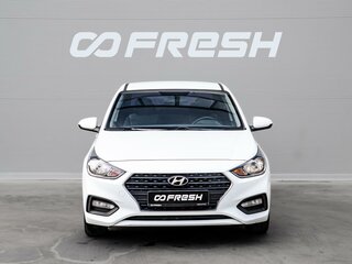 2018 Hyundai Solaris II, белый, 1357000 рублей, вид 3