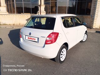 2013 Skoda Fabia II Рестайлинг, белый, 670000 рублей, вид 4