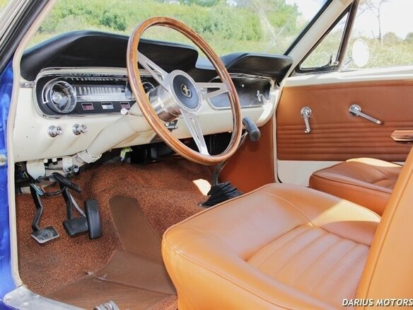 1965 Ford Mustang I, синий - вид 15