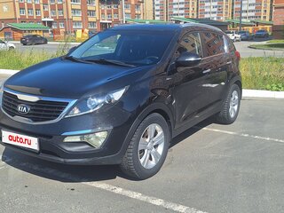 2013 Kia Sportage III, чёрный, 1200000 рублей, вид 1