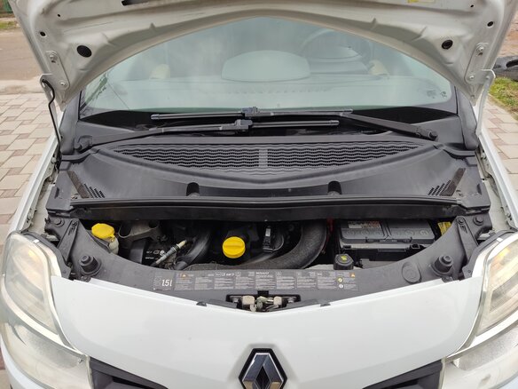 2008 Renault Modus Grand I Рестайлинг, белый, 460000 рублей - вид 18