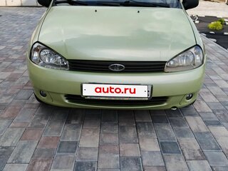 2006 Lada (ВАЗ) Kalina I, зелёный, 200000 рублей, вид 2