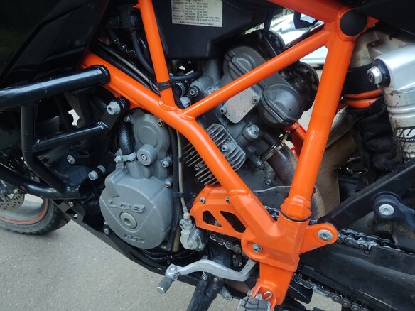 2013 KTM 990 SM, чёрный, 540000 рублей - вид 12