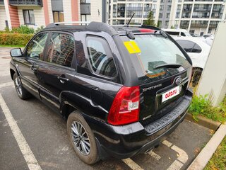 2008 Kia Sportage II Рестайлинг, чёрный, 780000 рублей, вид 5
