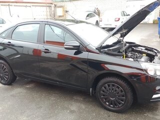 2020 Lada (ВАЗ) Vesta I, чёрный, 795999 рублей, вид 4