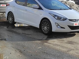 2015 Hyundai Elantra V (MD) Рестайлинг, белый, 1215000 рублей, вид 5
