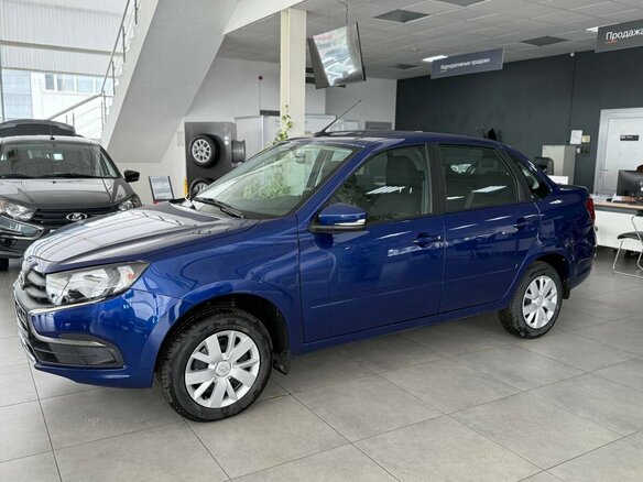 2026 Lada (ВАЗ) Granta I Рестайлинг, синий, 1161905 рублей - вид 8