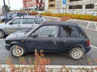 1996 Nissan March II (K11), чёрный, 50000 рублей, вид 4