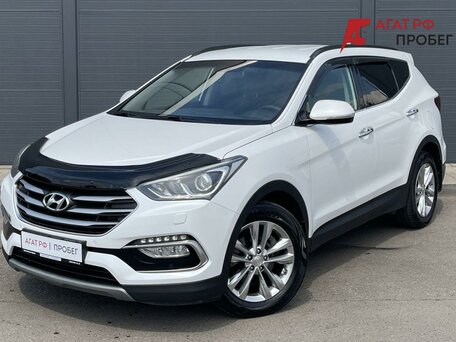2017 Hyundai Santa Fe Grand III Рестайлинг, белый, 1970000 рублей, вид 1
