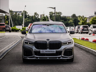 2020 BMW 7 серии 740d xDrive VI (G11/G12) Рестайлинг, серый, 7590000 рублей, вид 4